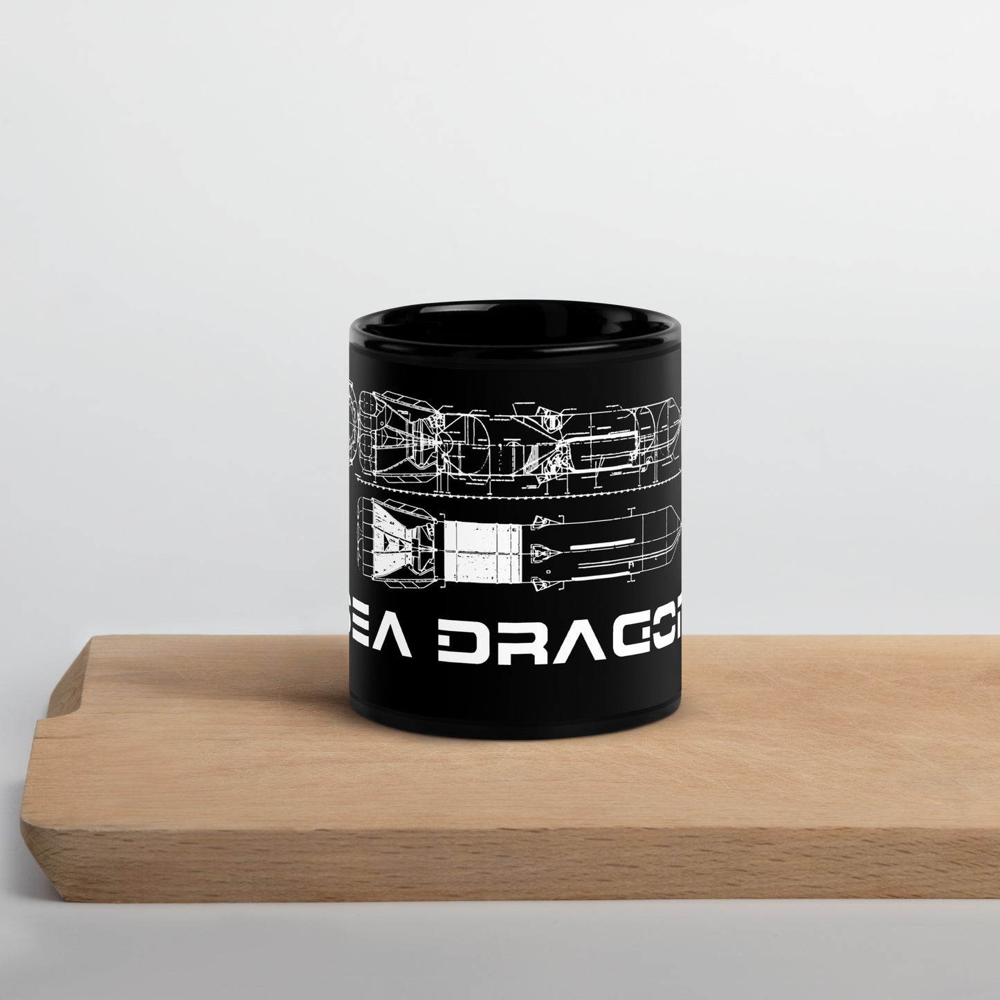 Black Glossy Mug