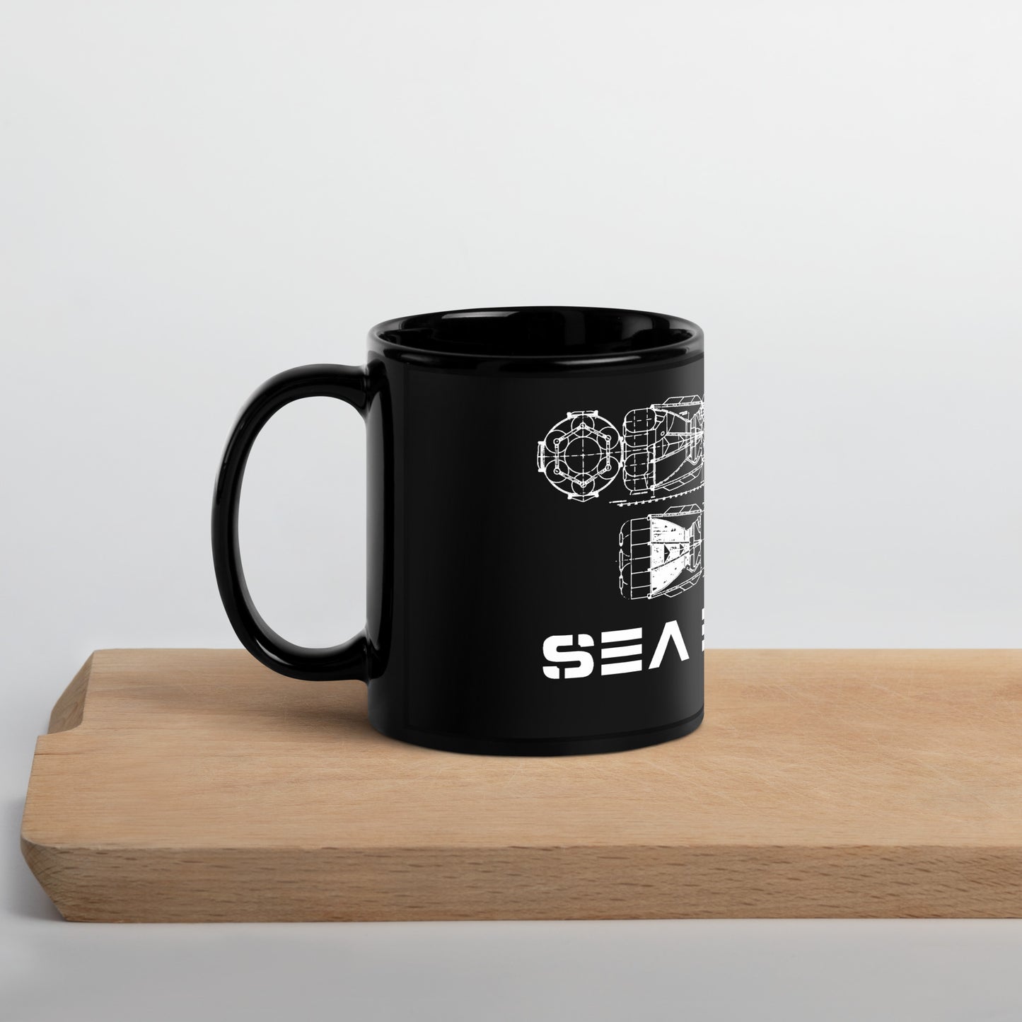 Black Glossy Mug