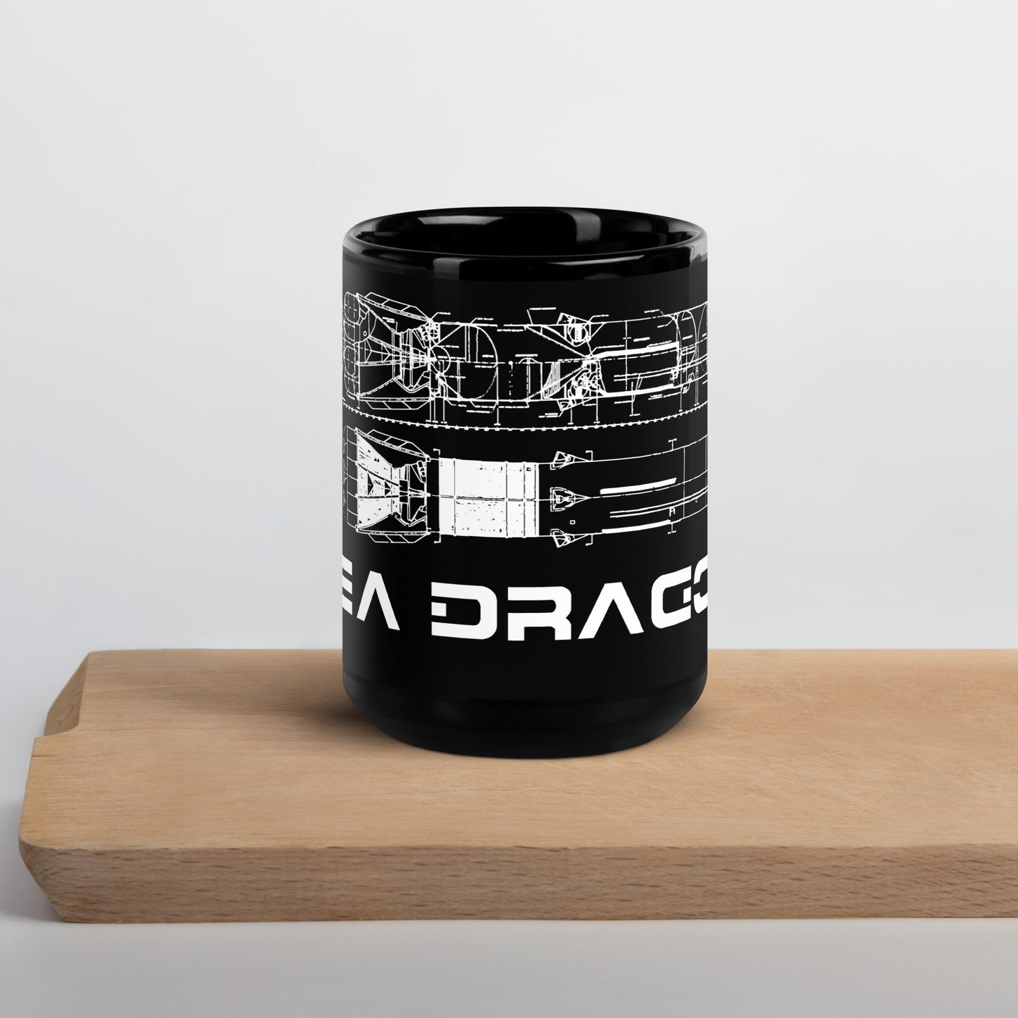 Black Glossy Mug