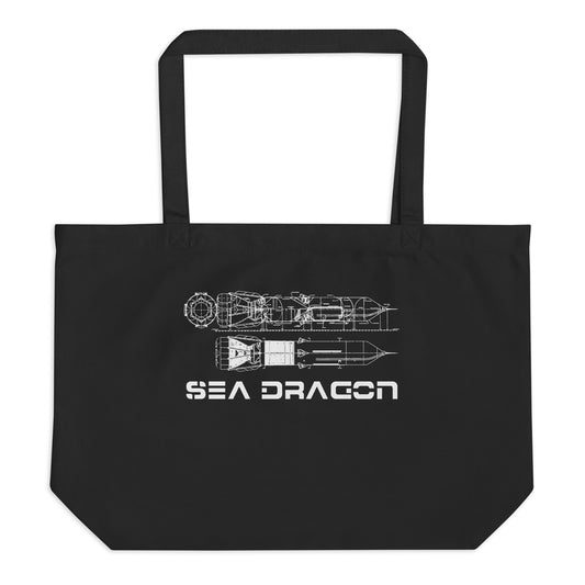 Large organic tote bag