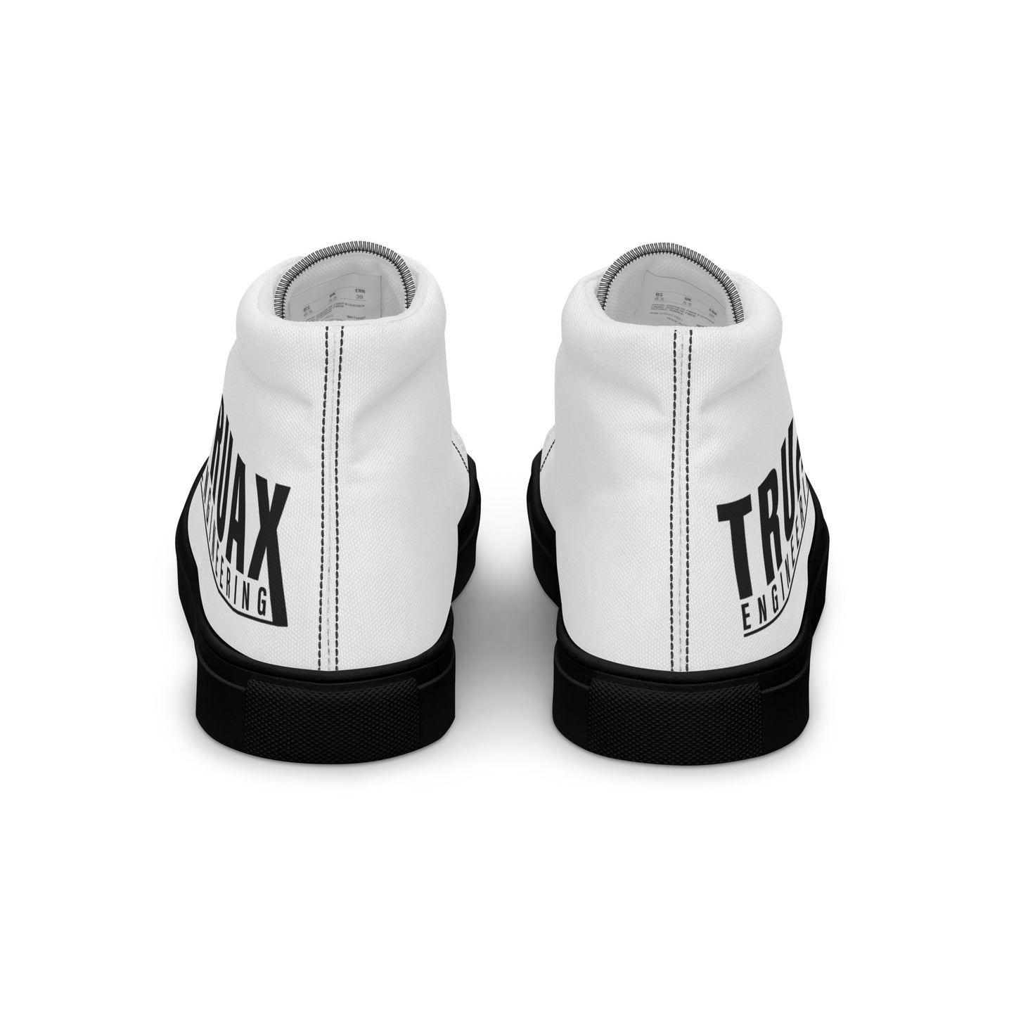 Men’s high top canvas shoes